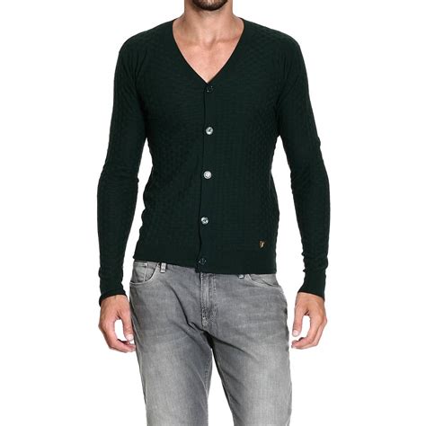 maglia versace verde smeraldo|Maglioni e Cardigan Uomo .